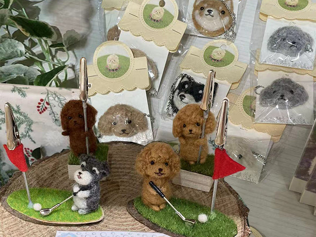 国分寺マルイ TEGSUMI × Fluffy -Brooch & Clip-