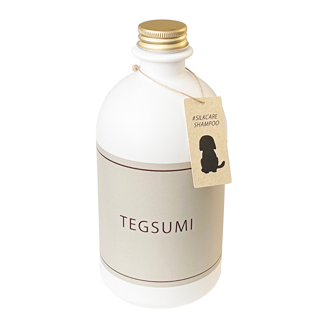 TEGSUMI(テグスミ)| 国産天然シルクの犬用シャンプー TEGSUMI(テグスミ)| 国産天然シルクの犬用シャンプー