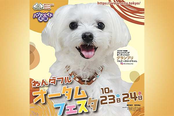 わんダフル オータム フェスタ出店します！